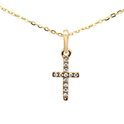 JB Jewelers Diamond Cross Pendant