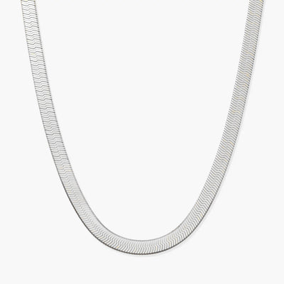 JB Jewelers Sterling Silver Herringbone Chain