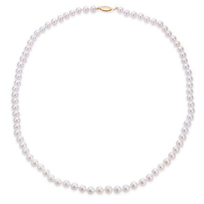 JB Jewelers 6mm Pearl Necklace