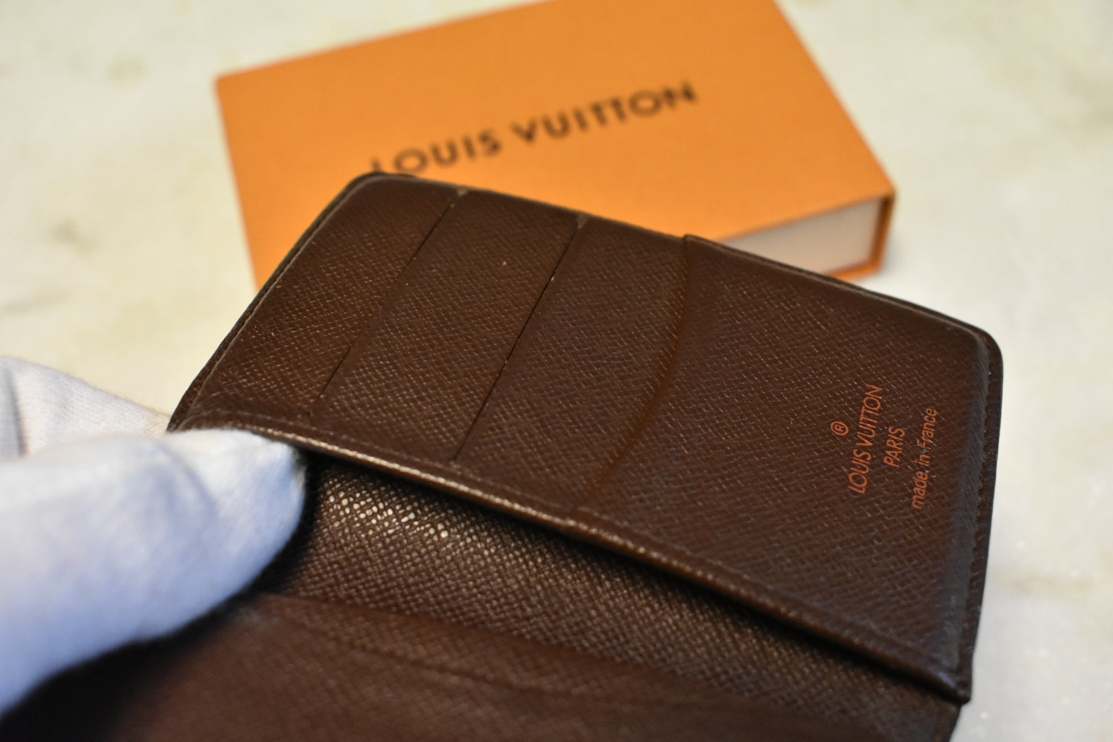 Louis Vuitton Damier Ebene Pocket Organizer – Savonches