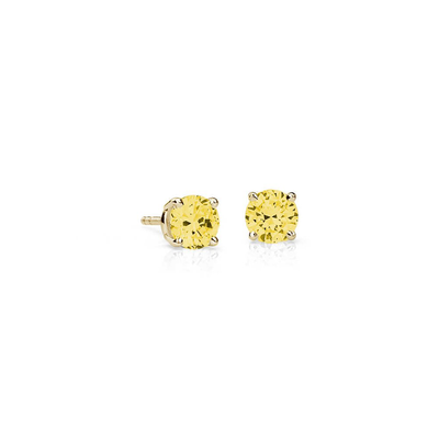 JB Jewelers Colored Diamond Studs